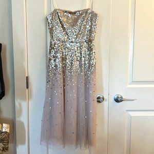 BCBG Formal tea-length dress